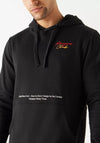 Unisex Splsh Fleeced black hoodie