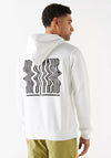 Unisex White Fleeced Splsh Hoodie