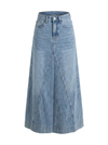 Blue Denim Skirt