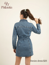 Denim Dress Cardigan