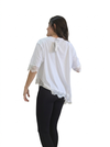 Dantelle Cotton white top