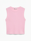Cotton Ribbed ishirt crop