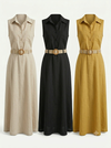 Dress with pockets and Bamboo Belt