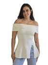 Off-shoulder Marseilisé Princess Top