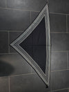 Black Satin Scarf