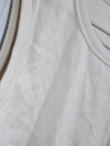 Light beige accessorized Top