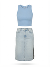 Denim skirt