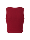 Ribbed Cotton Padded Crop