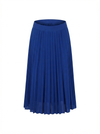 Pleated Muslin Skirt