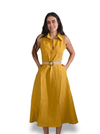 Dress with pockets and Bamboo Belt