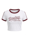 "Boston" Crop Top