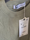 Cotton Ribbed ishirt crop