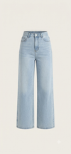 Jeans D Wide Leg Light Blue wash