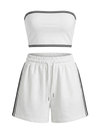 White striped Set