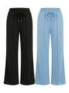 Wide Leg Cotton Sweatpants
