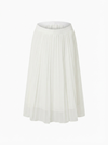 Pleated Muslin Skirt
