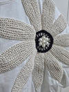 3D embroidery Flower oversizd top
