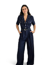 Denim Overall with Belt