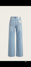 Jeans D Wide Leg Light Blue wash