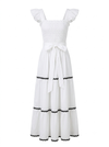White Dress with belt