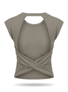 Backless Padded sports top