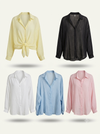 Plain Linen chemise with cotton top and necklace