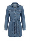 Denim Dress Cardigan